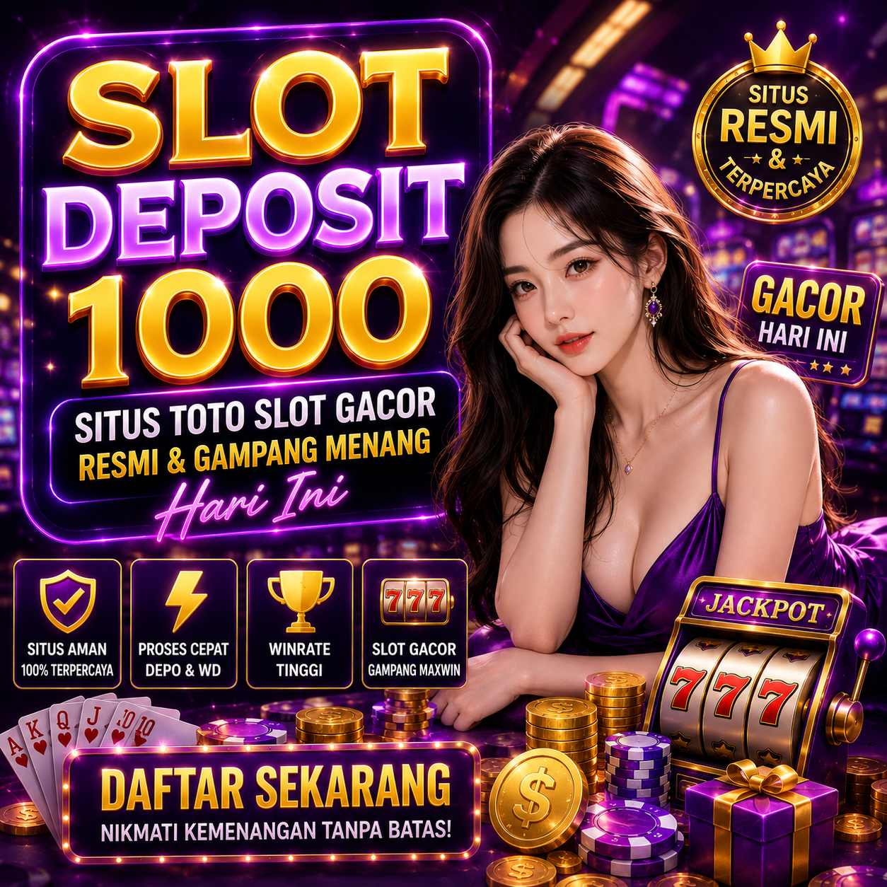 Slot Deposit 1000: Situs Toto Slot Gacor Resmi & Gampang Menang Hari Ini - WooCommerce eCommerce