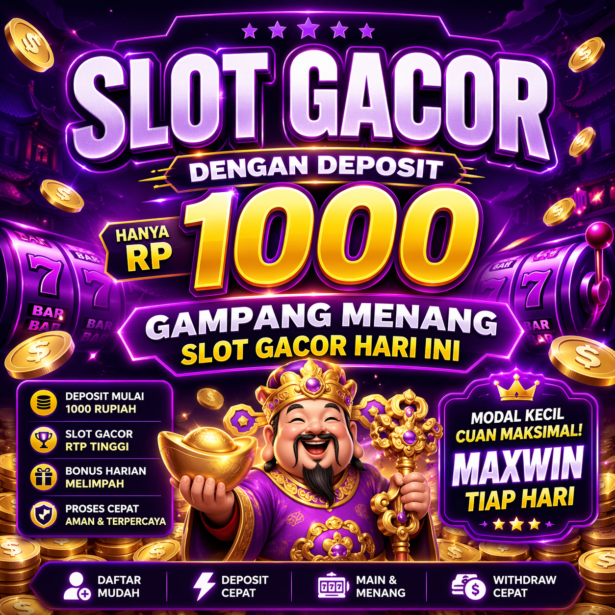 SLOT GACOR : Dengan Deposit 1000 Gampang Menang Slot Gacor Hari Ini - WooCommerce eCommerce
