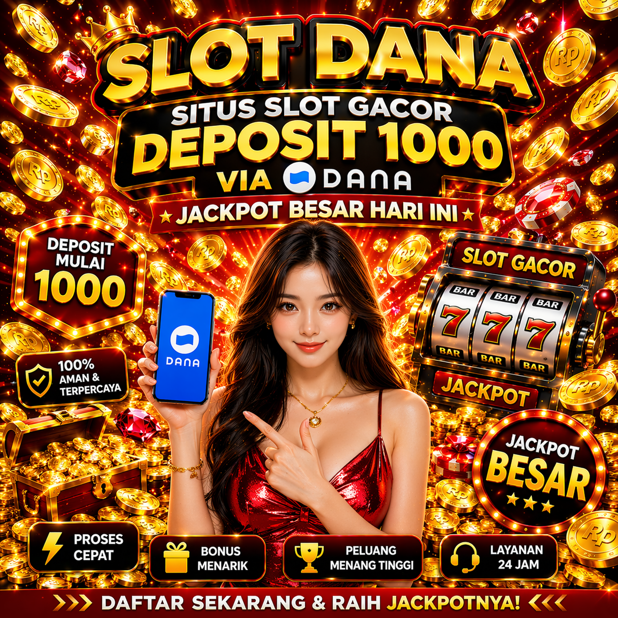SLOT DANA : Situs Slot Gacor Deposit 1000 Via Dana Jackpot Besar Hari Ini. - WooCommerce eCommerce
