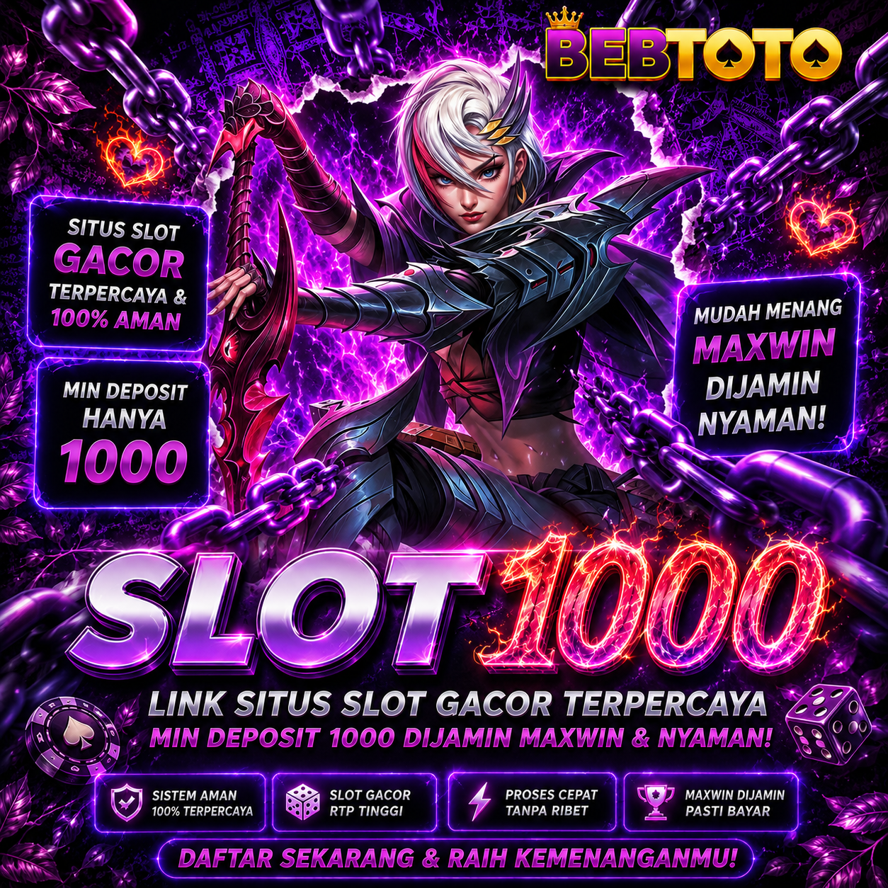 SLOT 1000 | Link Situs Slot Gacor Min Deposit 1000 Terpercaya Mudah Maxwin Dijamin Nyaman