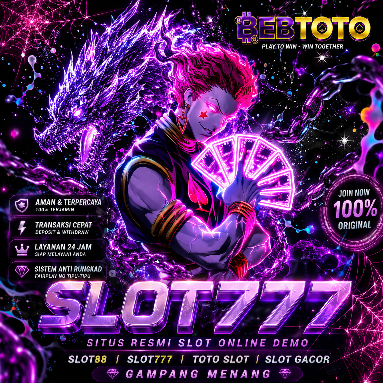 SLOT777 : Situs Resmi Slot Online Demo | Slot88 | Slot777 | TOTO SLOT | Slot Gacor Gampang Menang 
